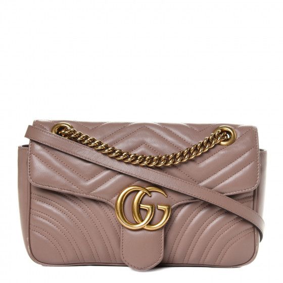 GUCCI

Calfskin Matelasse Small GG Marmont Shoulder Bag Porcelain Rose | Fashionphile