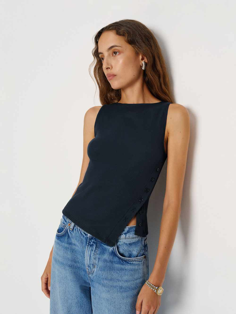 Hudson Knit Top | Reformation (Global)