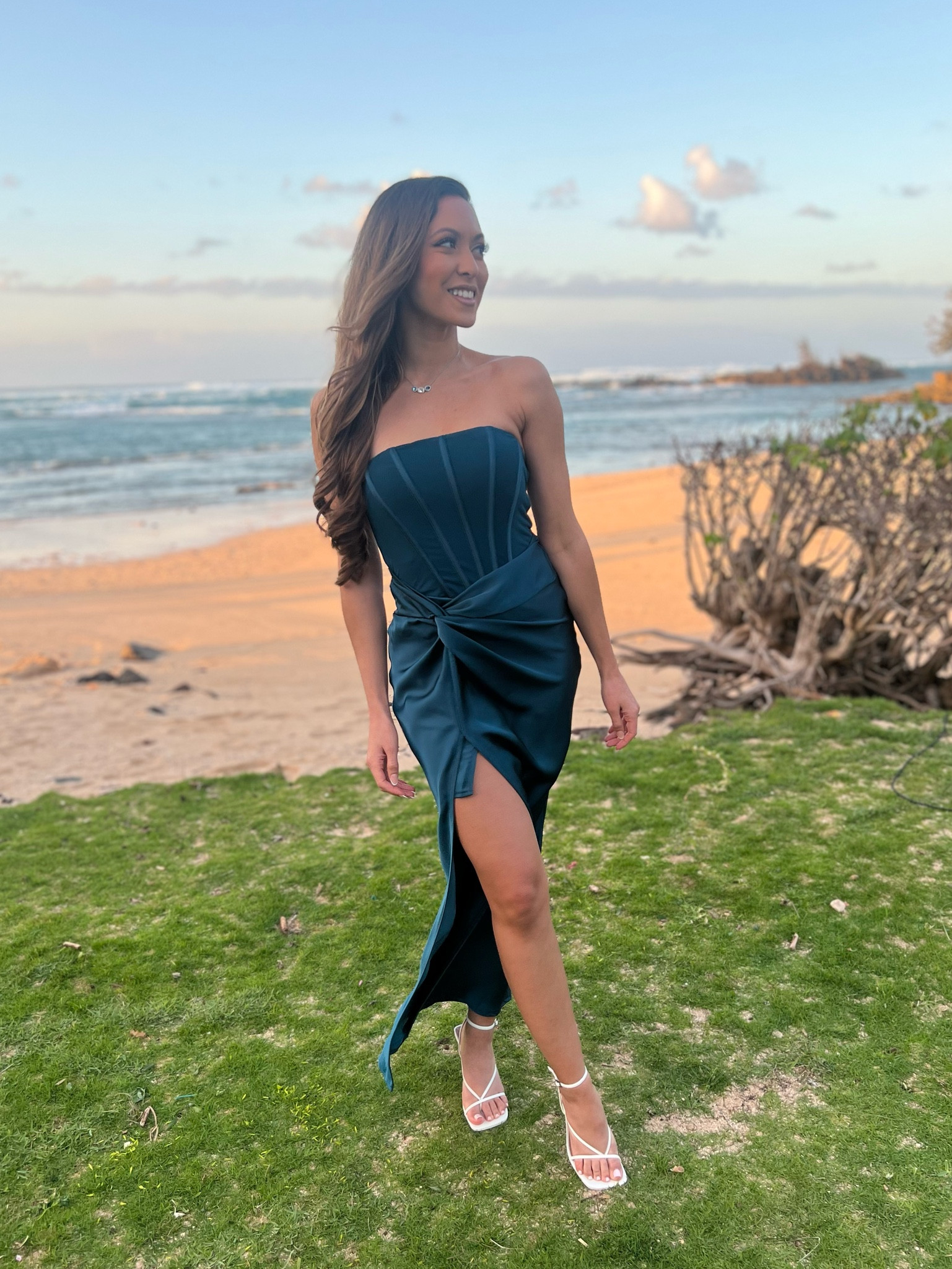 Wedding in Hawaii! Wearing an XS in this gorgeous corset dress! This blue is out of stock but other colors are available! 

#LTKtravel #LTKfindsunder100 #LTKSeasonal