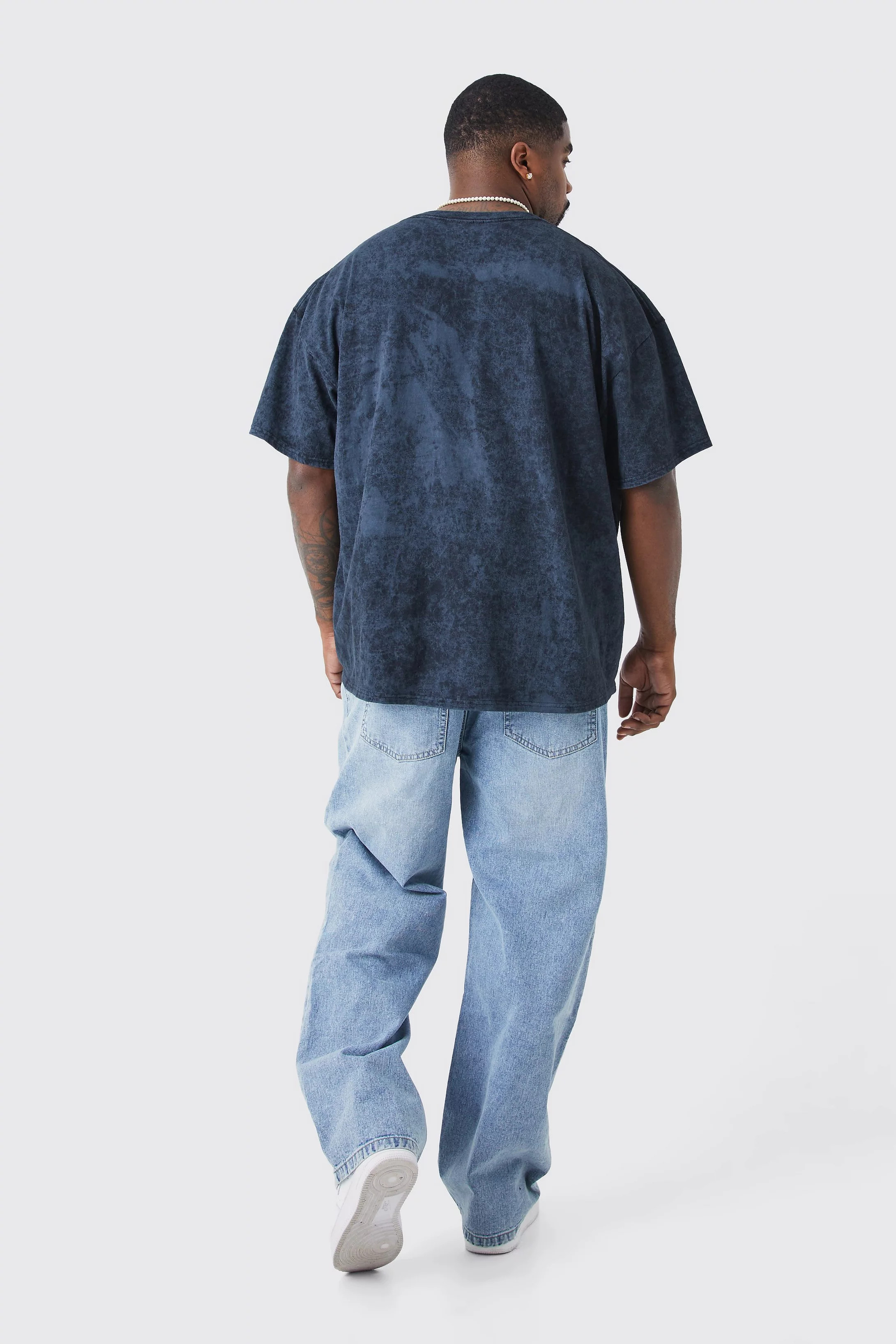 Plus Relaxed Rigid Jean | boohooMAN (US & Canada)