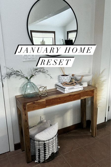January home reset✨ I love my holiday decor but I also love a good clean home decor slate. Linked what I could, lots of new arrivals from Target

#LTKhome #LTKunder50 #LTKFind