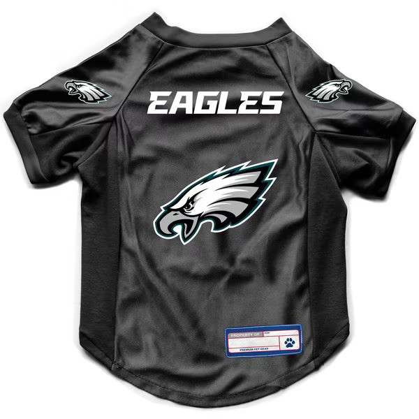 Littlearth Pet Stretch Philadelphia Eagles Cat & Dog Jersey, Large | Chewy.com