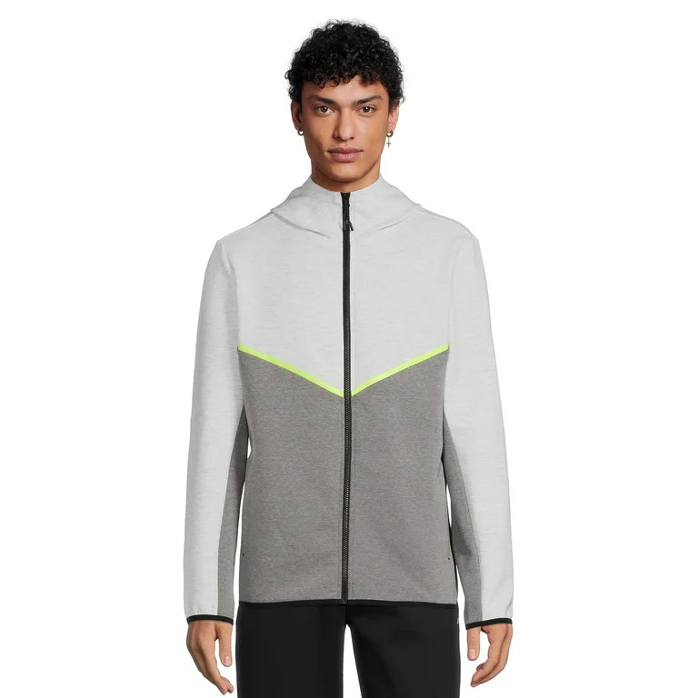 Russell Men's and Big Men's Active Fusion Knit Jacket, Sizes up to 5XL | Walmart (US)