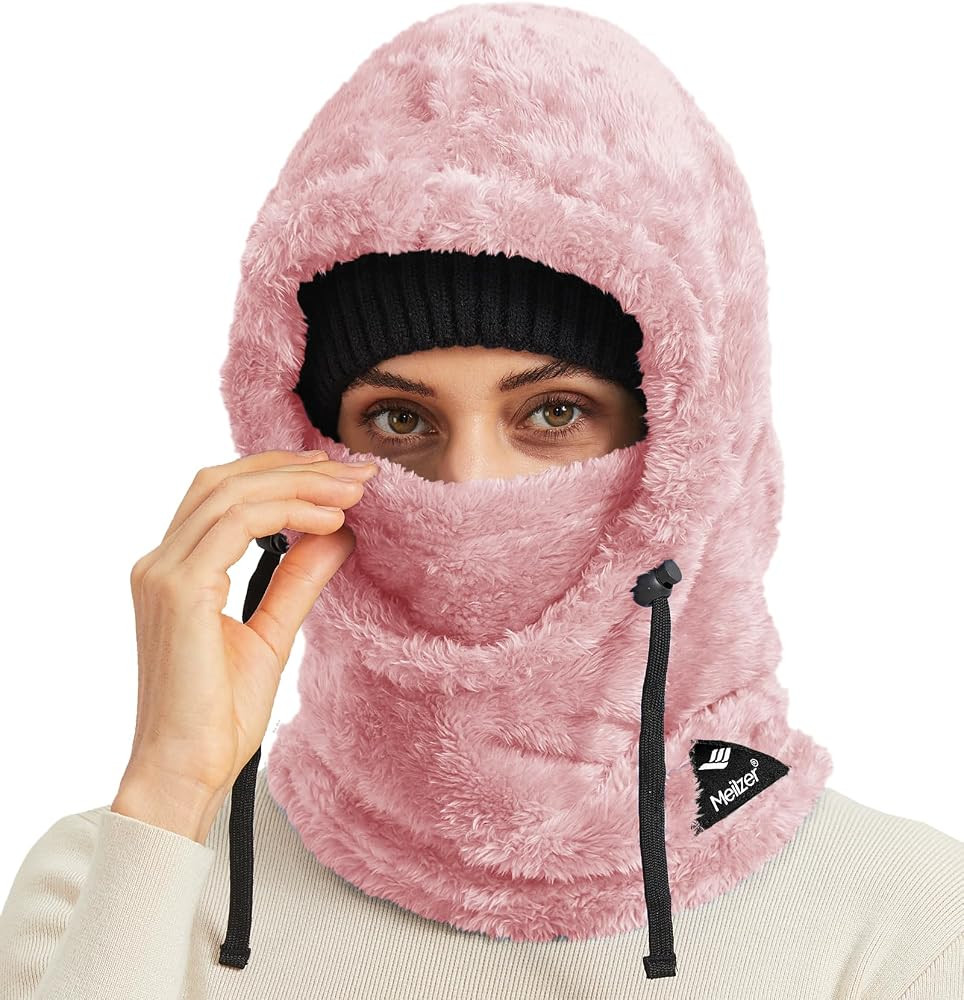Ski Mask Balaclava Wind-Resistant Winter Face Mask for Women/Men Adjustable Warm Hood Cover Hat C... | Amazon (US)