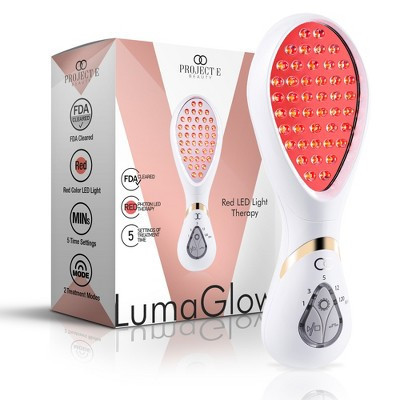 Project E Beauty LumaGlow Red Light Therapy For Face | FDA Cleared Red Light Therapy Wand | Skin Rejuvenation | Collagen Boosting Anti-Aging Facial | Target