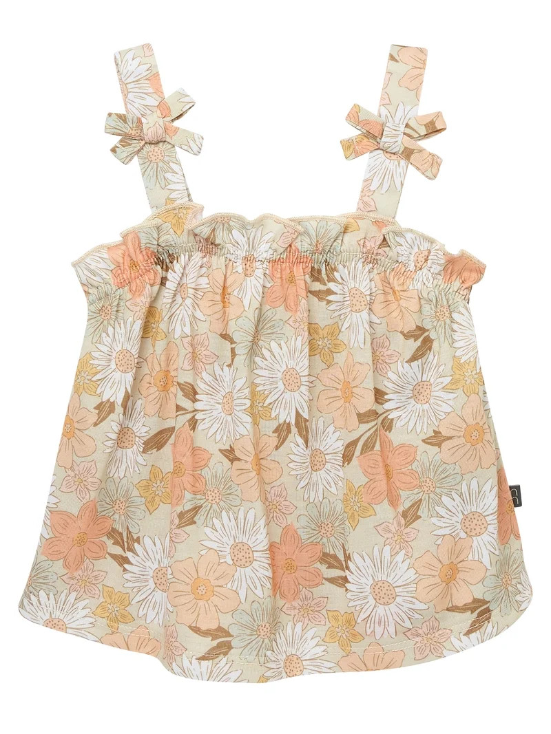 Modern Moments by Gerber Toddler Girl Pajama Set, 2-Piece, Sizes 12 Months - 5T - Walmart.com | Walmart (US)