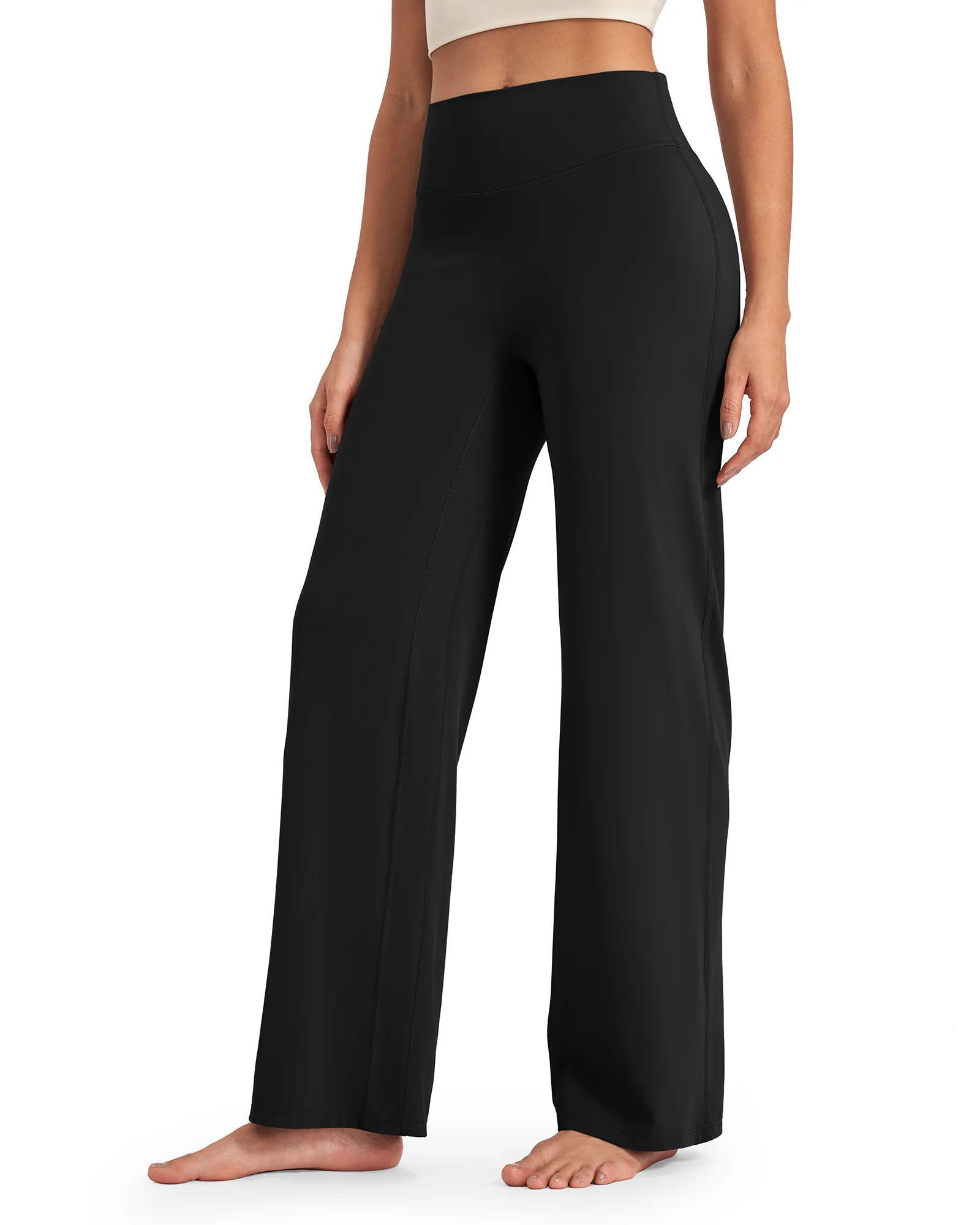 G4free BareFeel Wide Leg High-Waisted Pants 29 '' | g4free activewear