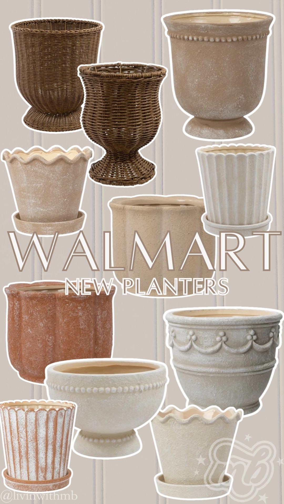 These new planters from My Texas House at Walmart are STUNNING! 😍😍

#LTKHome #LTKFindsUnder50 #LTKSeasonal