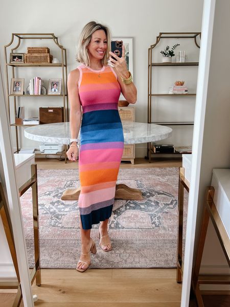 Evereve Tank Dress

Dress Fit: I’m wearing an XS

#LTKover40 #LTKSeasonal #LTKshoecrush