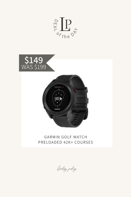 Deal of the day on this farming golf watch! Preloaded with over 42k+ courses! 25% off $149 down from $200. Would make an excellent gift! 

Gift guide, gifts for him, golf, watch, amazon finds, farming, gift idea 

#LTKGiftGuide #LTKmens #LTKsalealert