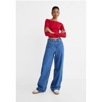 D99 loose wide leg jeans - Women's Jeans | Stradivarius United Kingdom | Stradivarius (UK)