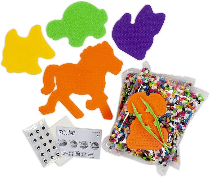 Perler Pet Parade Deluxe Fuse Bead Craft Activity Kit, 5020 pcs | Amazon (US)