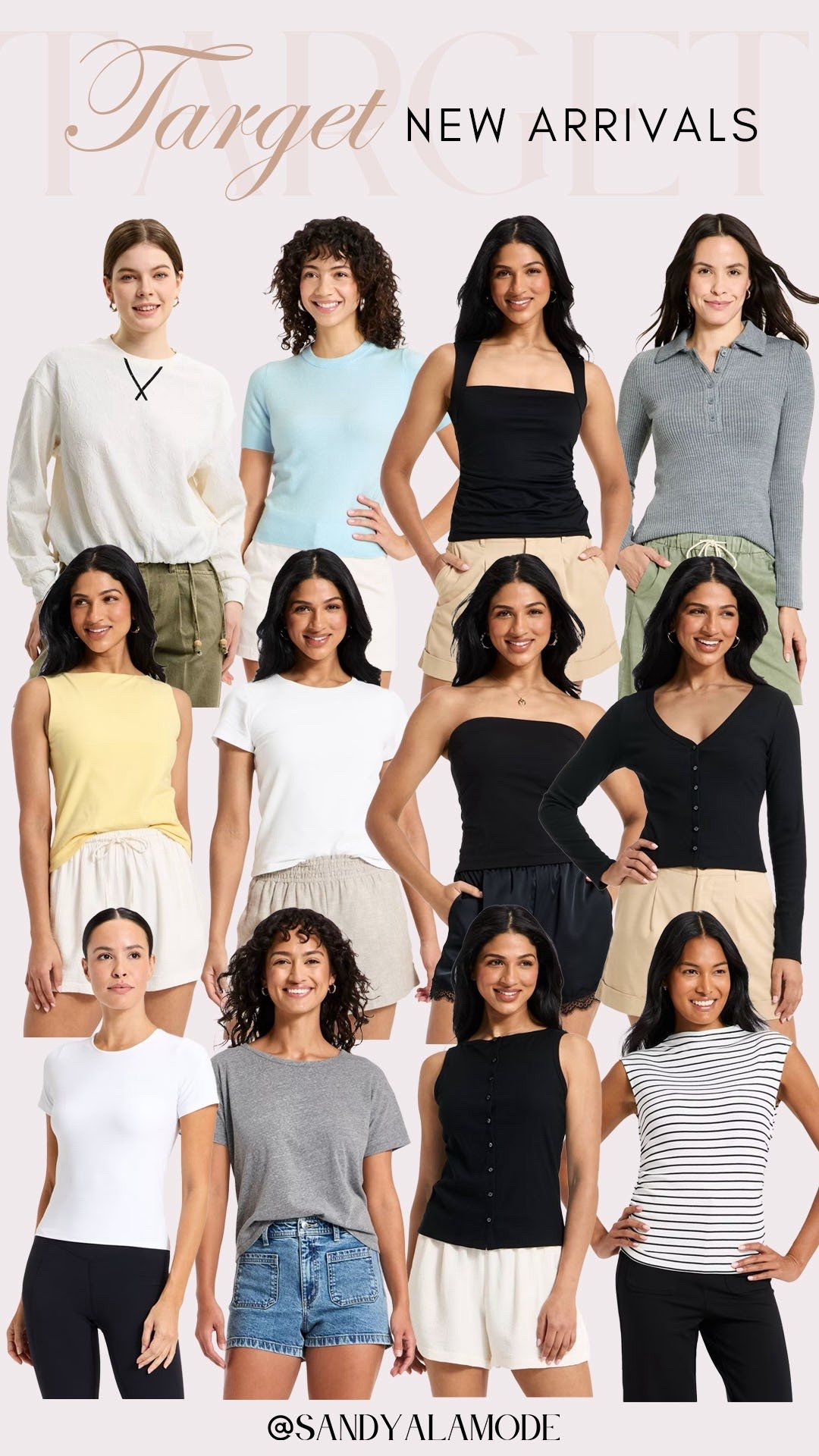 Target new arrivals. Target fashion. Target spring style. Target finds. Target spring basic top. Target basic tank. Target basic tee. 

#LTKFindsUnder50 #LTKootd #LTKSeasonal