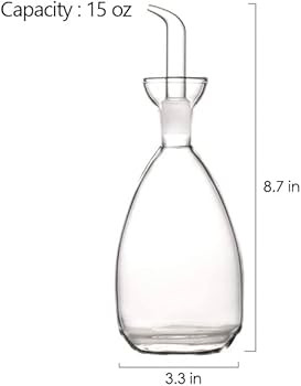 Affogato Oil Bottleoil Dspenser Bottle Oil & Vinegar Dispenser Glass Cruet Bottle Oil Pourer Disp... | Amazon (US)