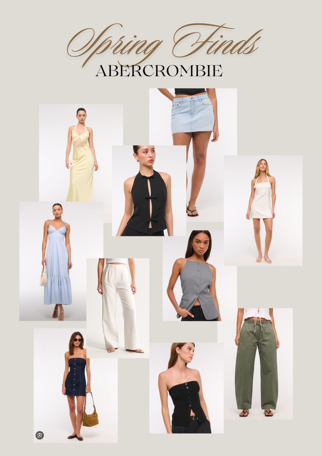 Abercrombie spring finds! last day to save sitewide #abercrombie #springstyle 

#LTKSeasonal #LTKStyleTip #LTKSpringSale