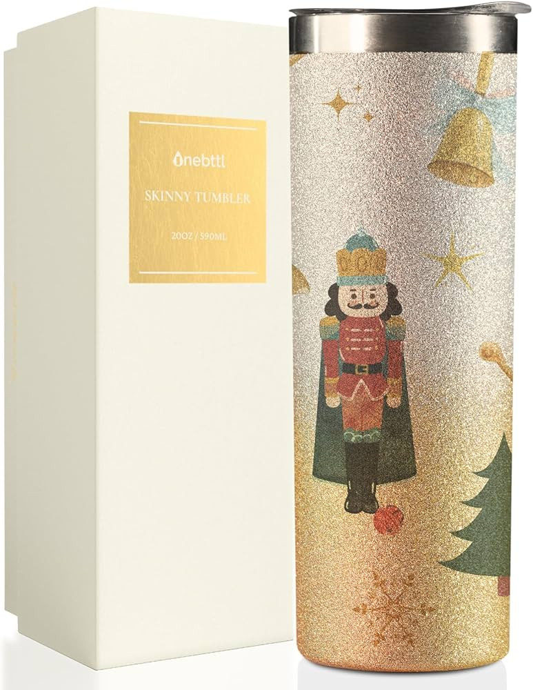 Onebttl Nutcracker Gifts, Nutcracker Ballet Gifts for Christmas, Nutcracker Theme 20oz Stainless ... | Amazon (US)