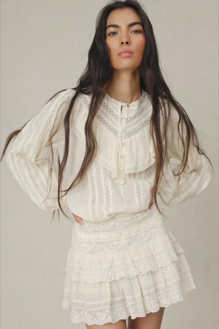 Gideon Blouse | LOVESHACKFANCY