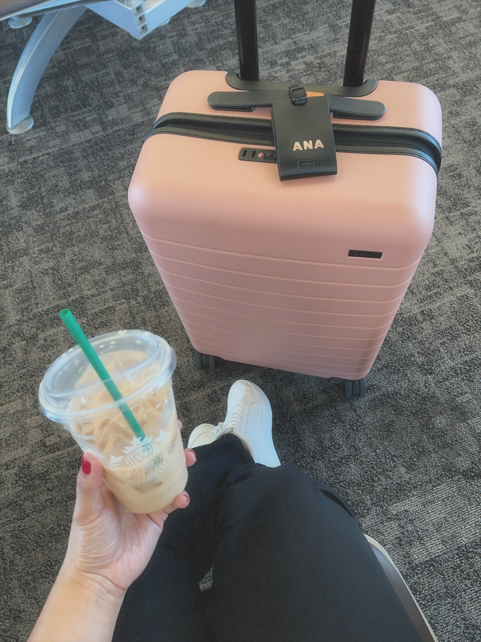 Airport travel essentials! My new away luggage, and the most comfortable sneakers by Dr Scholls.

#LTKStyleTip #LTKTravel #LTKItBag