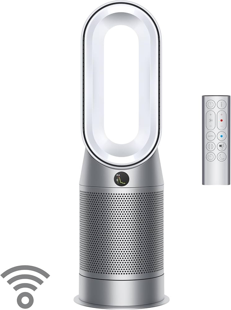 Dyson Purifier Hot+Cool HP07 Air Purifier, Heater, and Fan - White/Silver, Large | Amazon (US)
