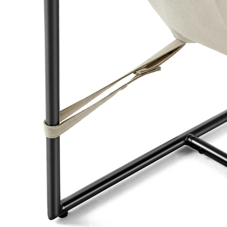 Unikome Basic Livingroom Sling Accent Arm Chair Morden Chair Metal Lounge Chair, Metal Framed Arm... | Walmart (US)