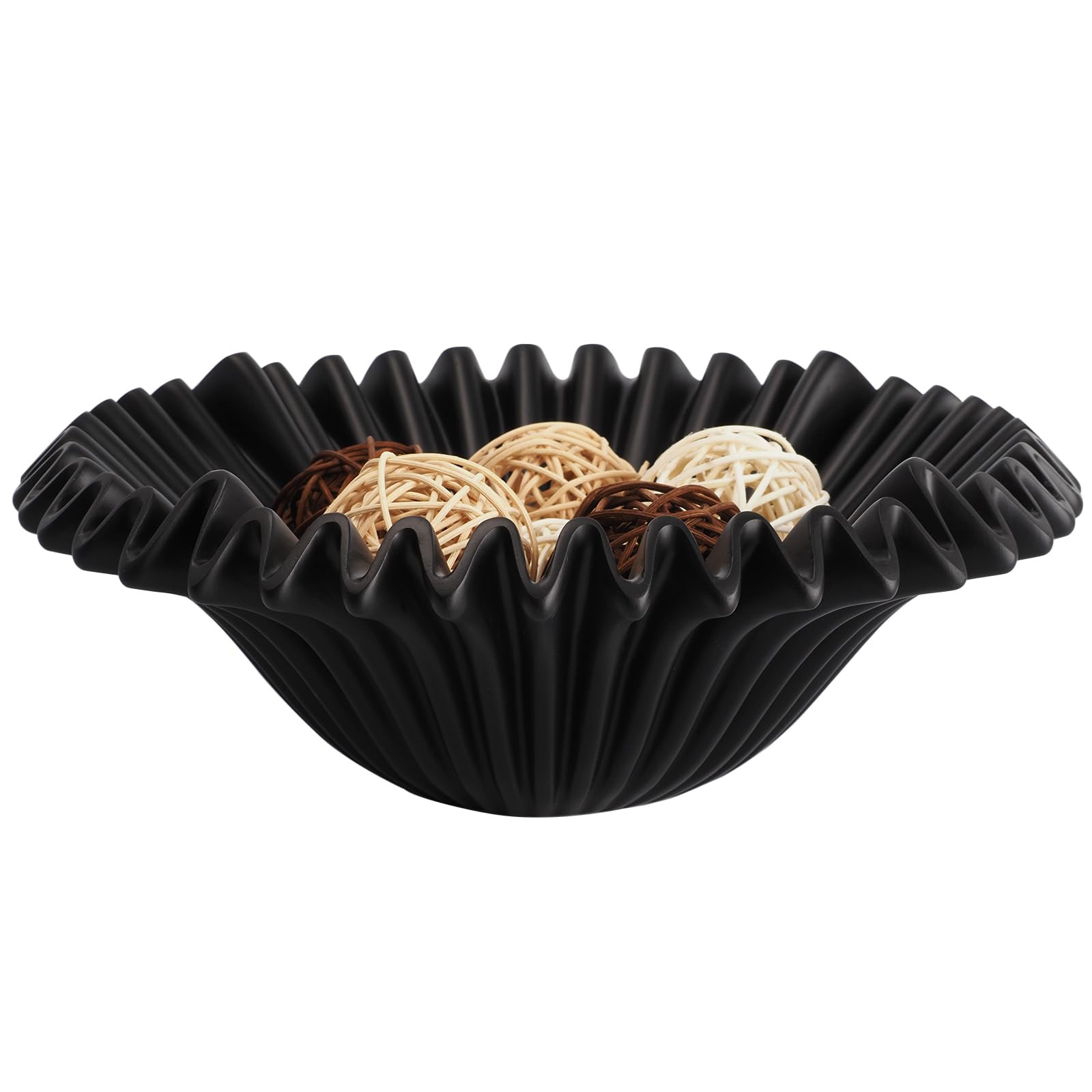 11.4'' Large Decorative Bowl - Fruit Bowl for Kitchen Counter, Key Bowl for Entryway Table, Moder... | Amazon (US)