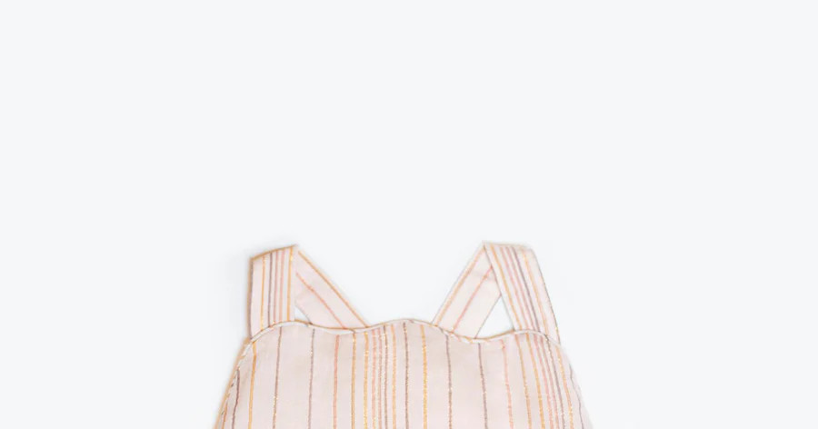 Ada Playsuit in Rose Smoke Shimmer | Baybala