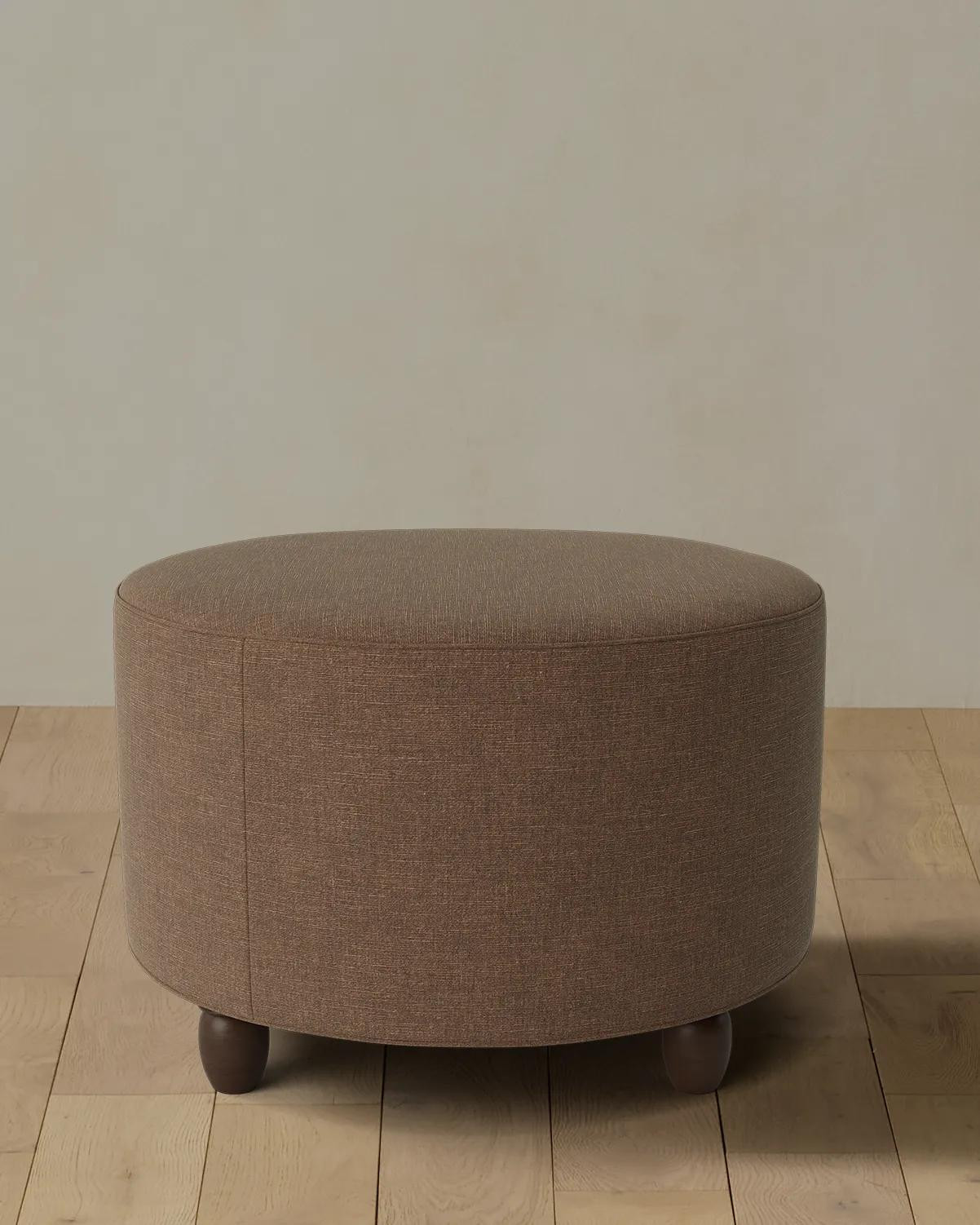 Brynn Cylinder Ottoman | Joon Loloi | Joon Loloi