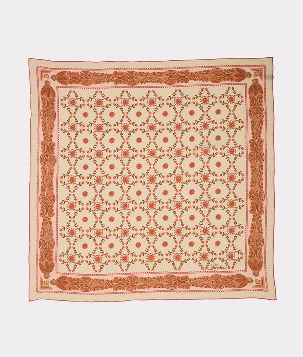 Scroll Silk Scarf | Lucchese Bootmaker