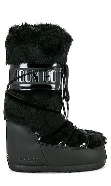 Classic Faux Fur Boot in Black | Revolve Clothing (Global)