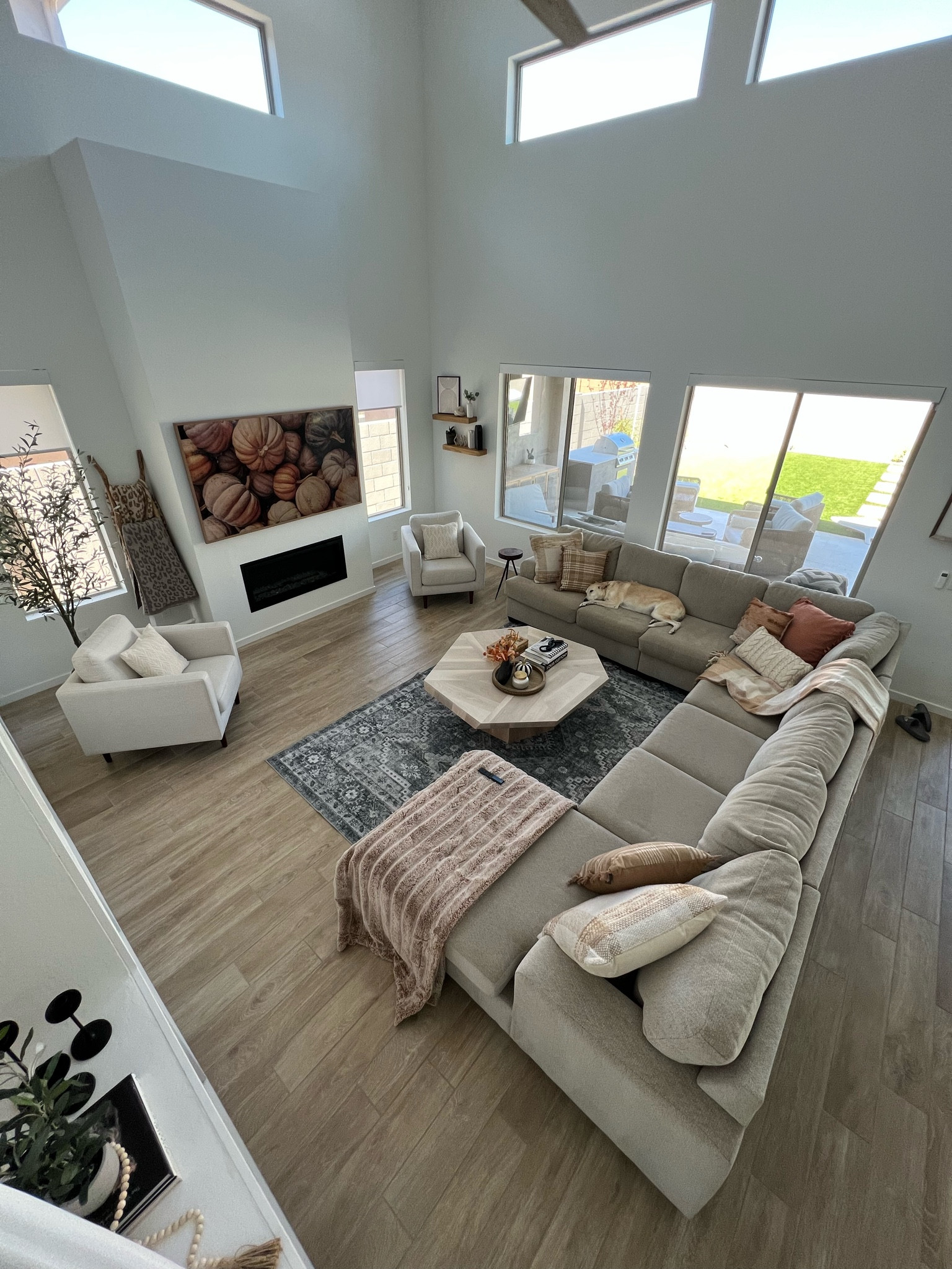 Fall living room refresh! Updated table decor, tv is part of the amazing prime access sale, and decor is linked. Target finds, Amazon finds, blankets, rug, and decor 

#LTKSeasonal #LTKHoliday #LTKhome