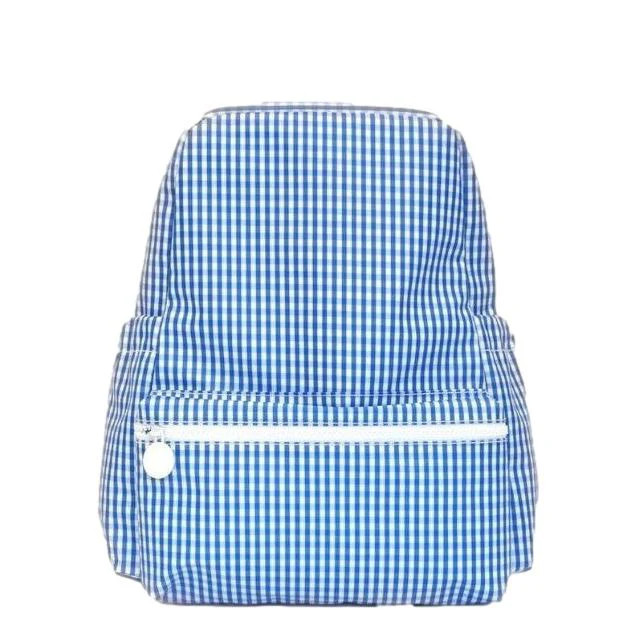 Backpack - Gingham Royal | TRVL DESIGN