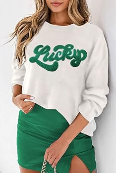 LEMAFER Women 2026 Merry Christmas Round Neck Sequin Letters Sweater Casual Solid Slogan Long Sle... | Amazon (US)