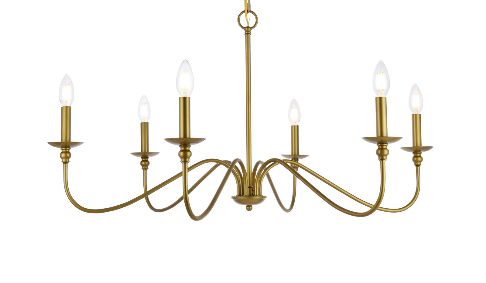 Ableton 6 - Light Candle Style Classic / Traditional Chandelier | Wayfair North America