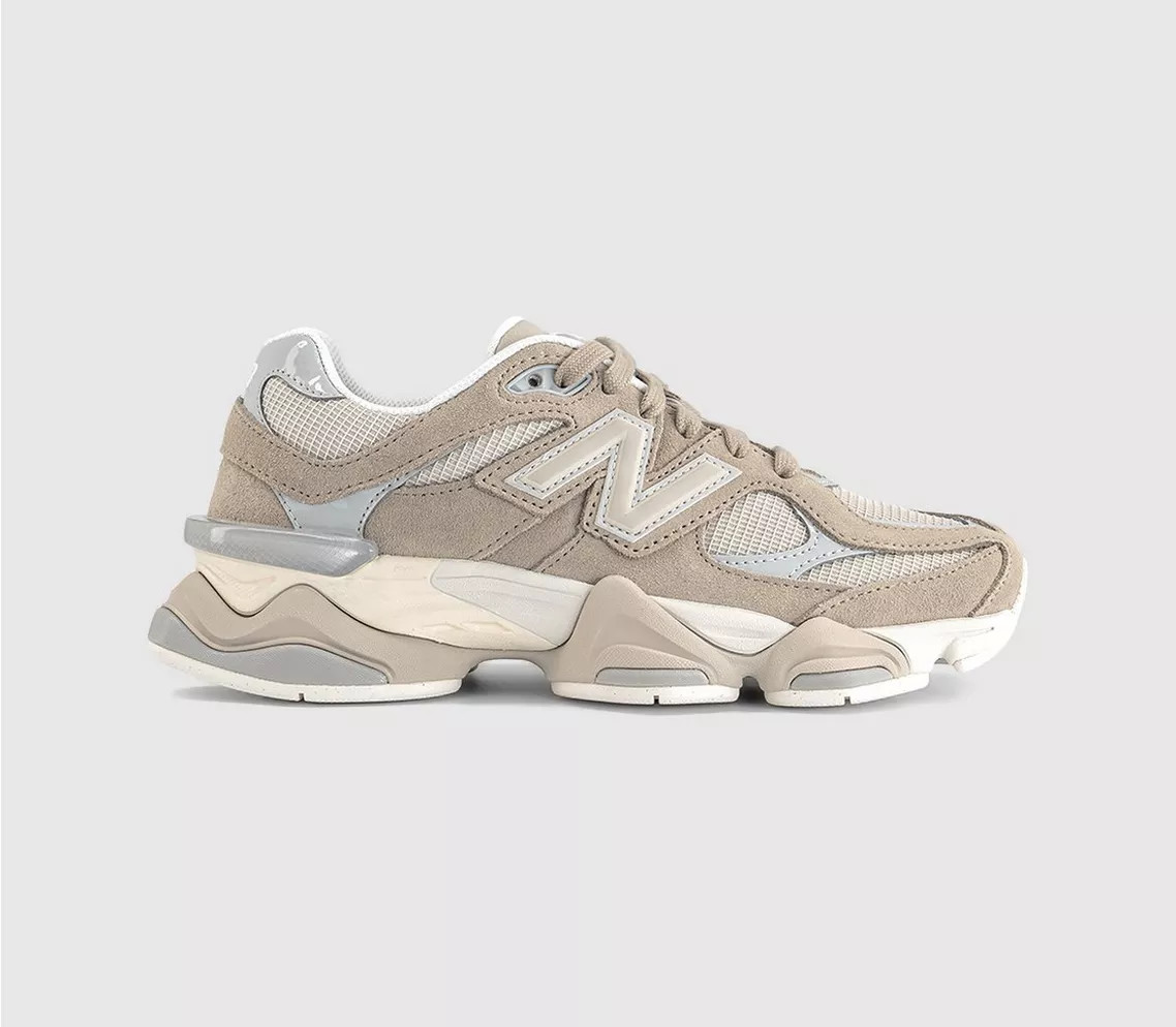 New Balance 9060 Trainers Driftwood Timberwolf - Women's Trainers | Office Shoes (UK)