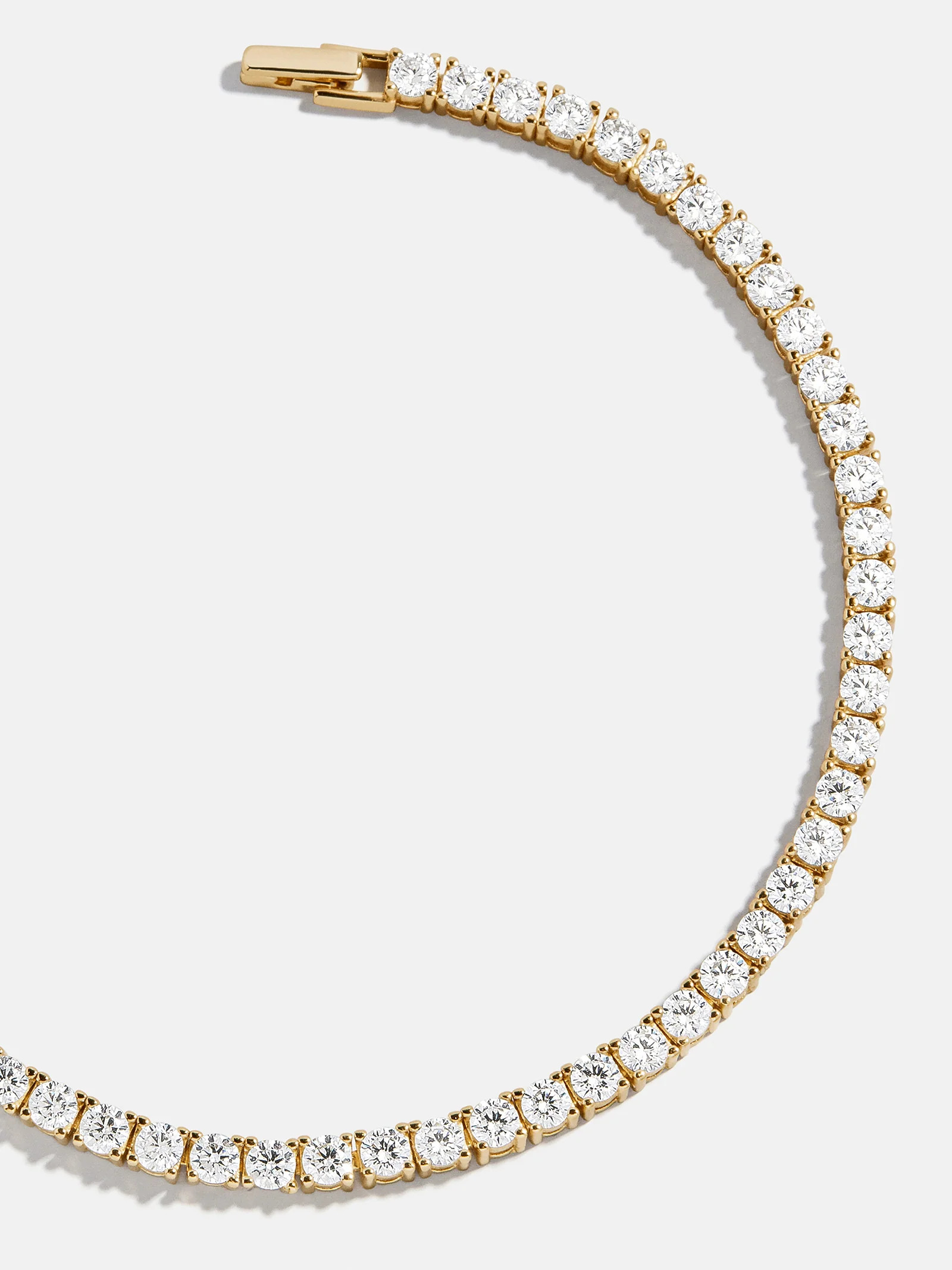 Billie 18K Gold Tennis Bracelet  - 18K Gold Plated Sterling Silver | BaubleBar