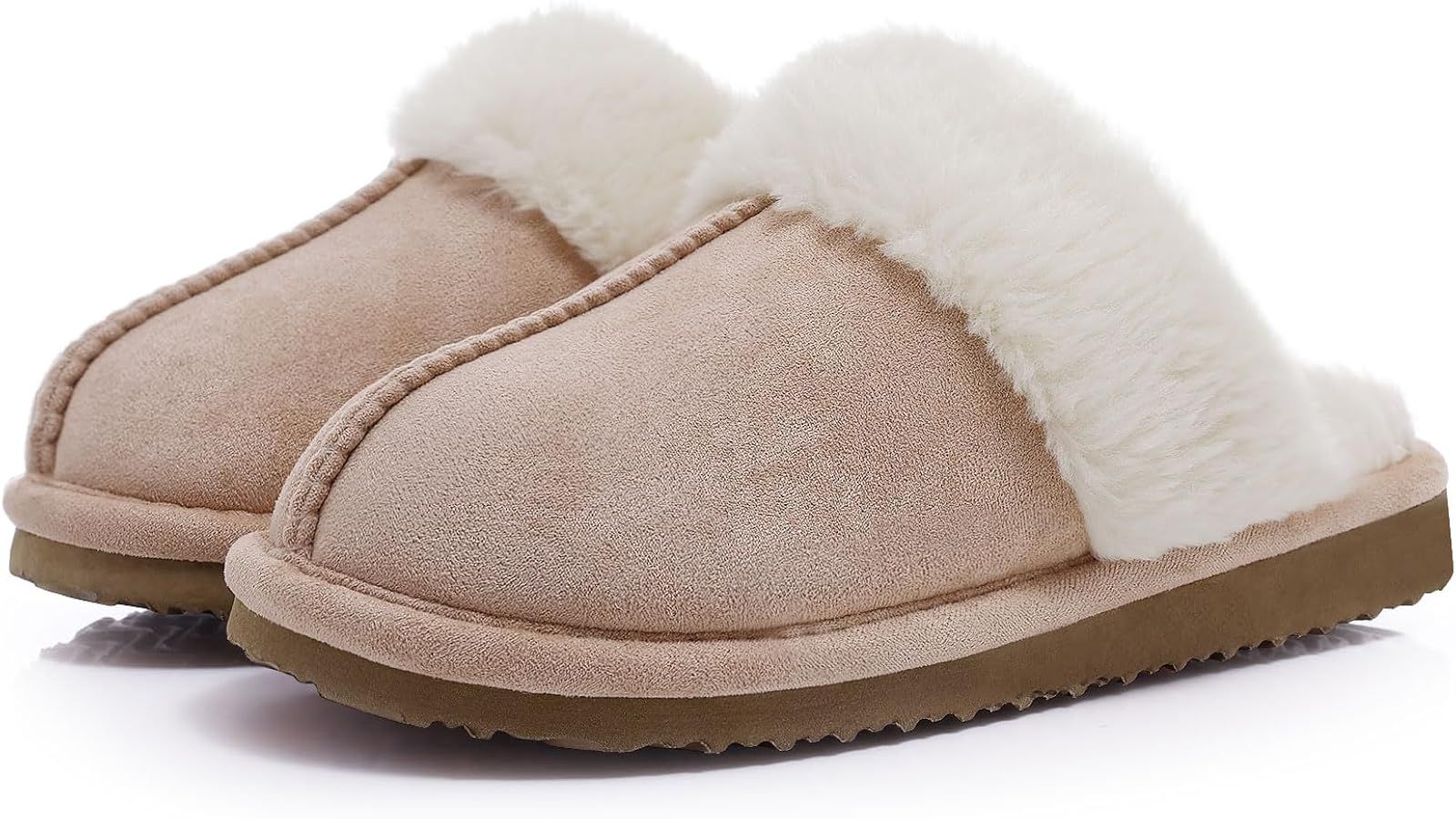 Litfun Women's Fuzzy Memory Foam Slippers Fluffy Winter House Shoes Indoor and Outdoor | Amazon (US)