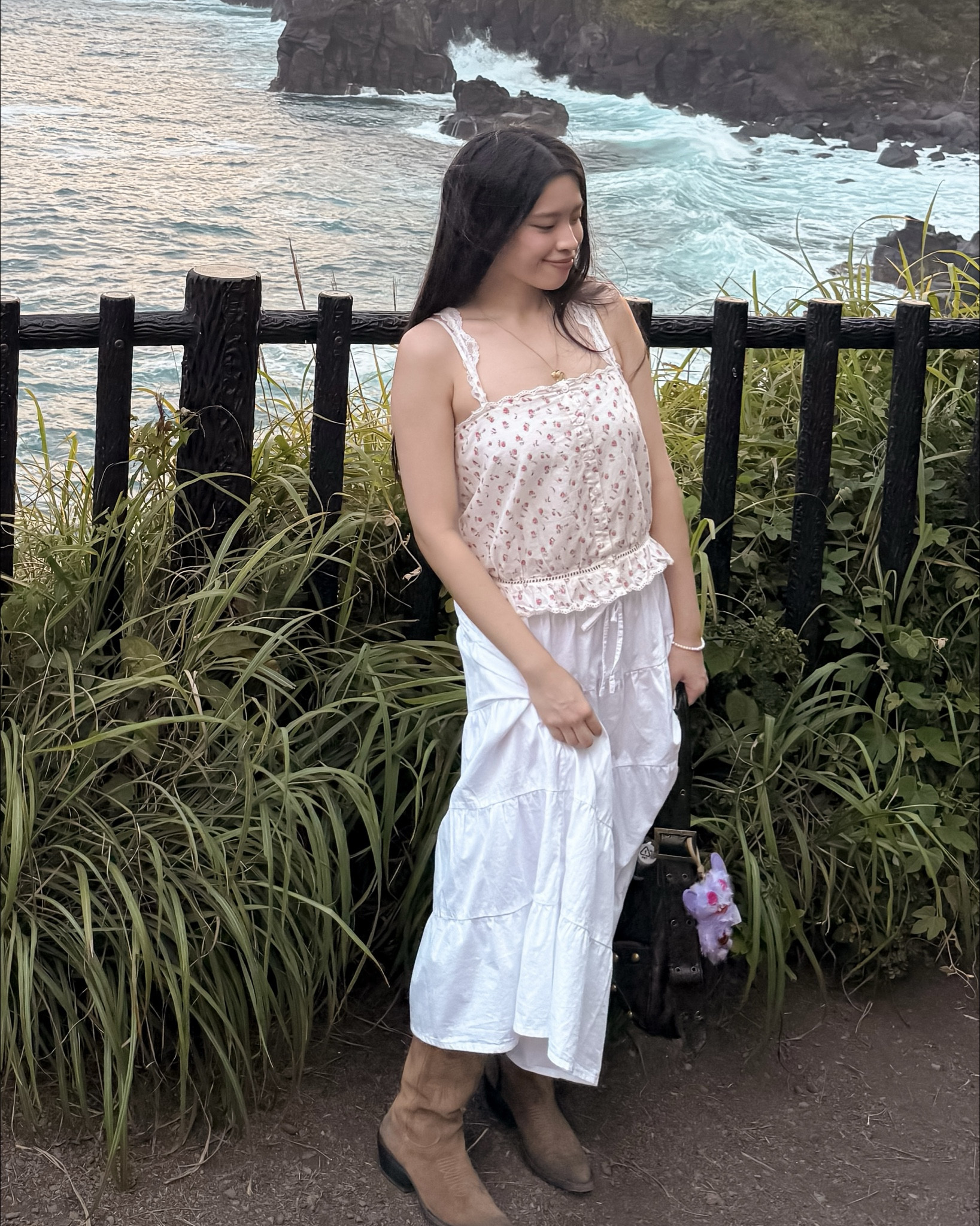 White vacation outfit styled with chic cowgirl boots for effortless vibes.

#VacationOutfit #CowgirlBoots #OOTDinspo #WhiteDress #WesternStyle #FloralCami #ResortWear #CowgirlInspo

#LTKSeasonal #LTKPetite #LTKStyleTip