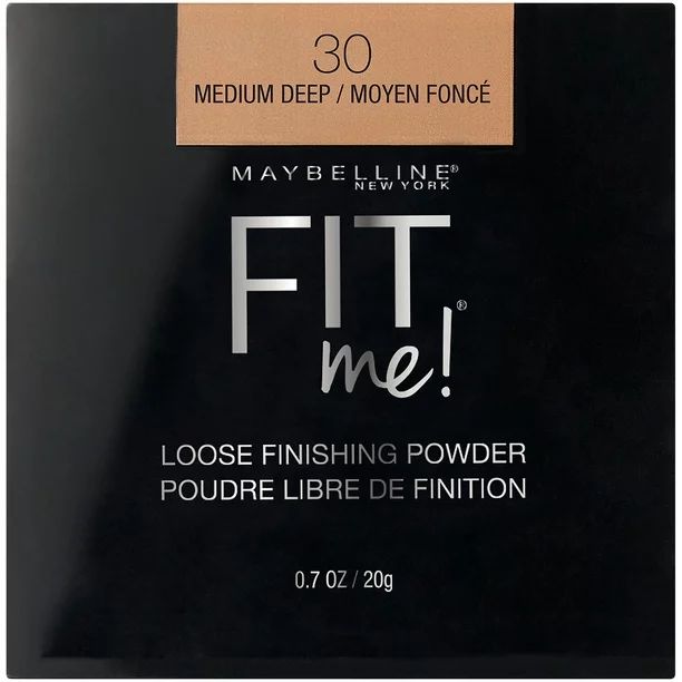Maybelline Fit Me Loose Finishing Powder, Medium Deep, 0.7 oz. | Walmart (US)