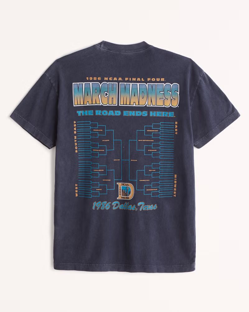 Vintage March Madness Graphic Tee | Abercrombie & Fitch (US)