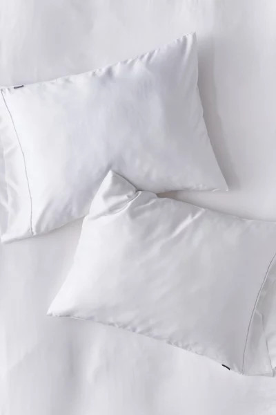 ettitude Bamboo Sateen Pillowcase Set in White at Urban Outfitters | Urban Outfitters (US and RoW)