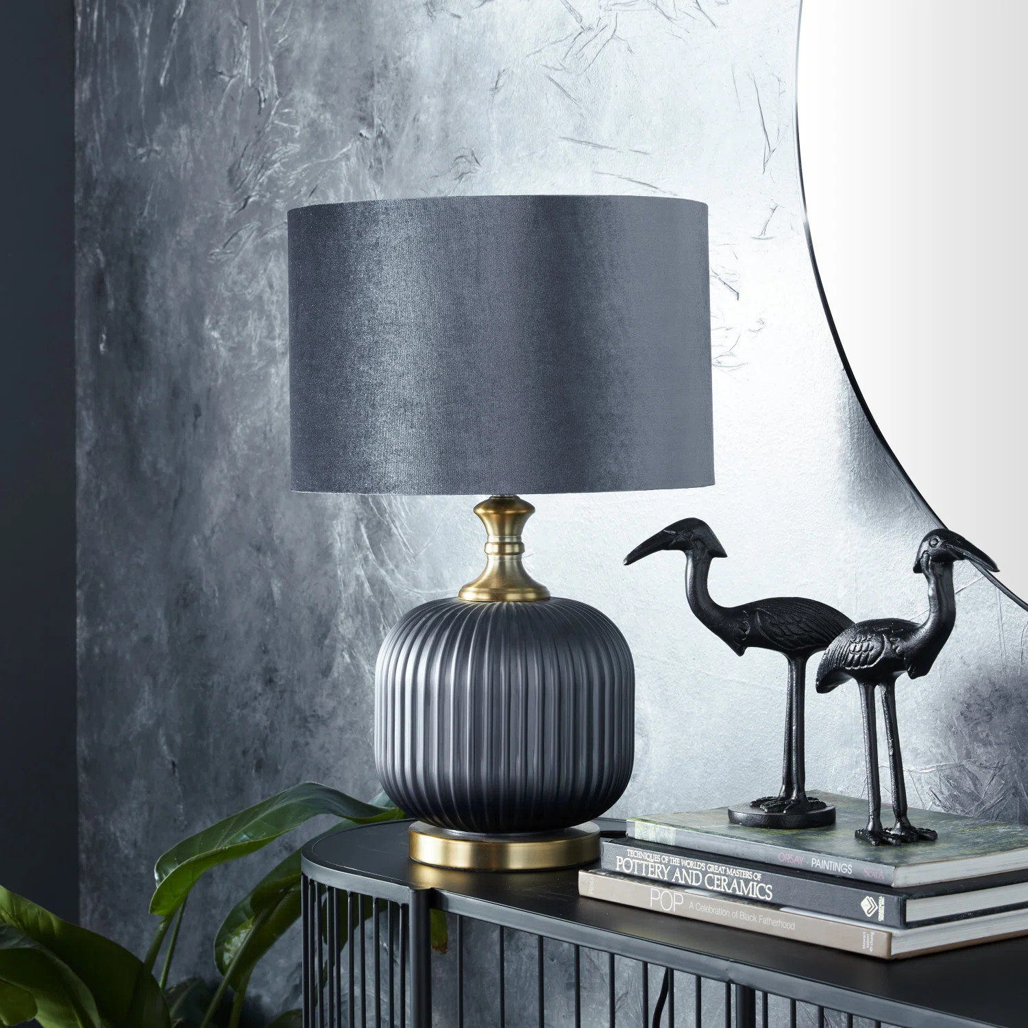 House of Hampton® Amadora Glass Table Lamp & Reviews | Wayfair | Wayfair North America