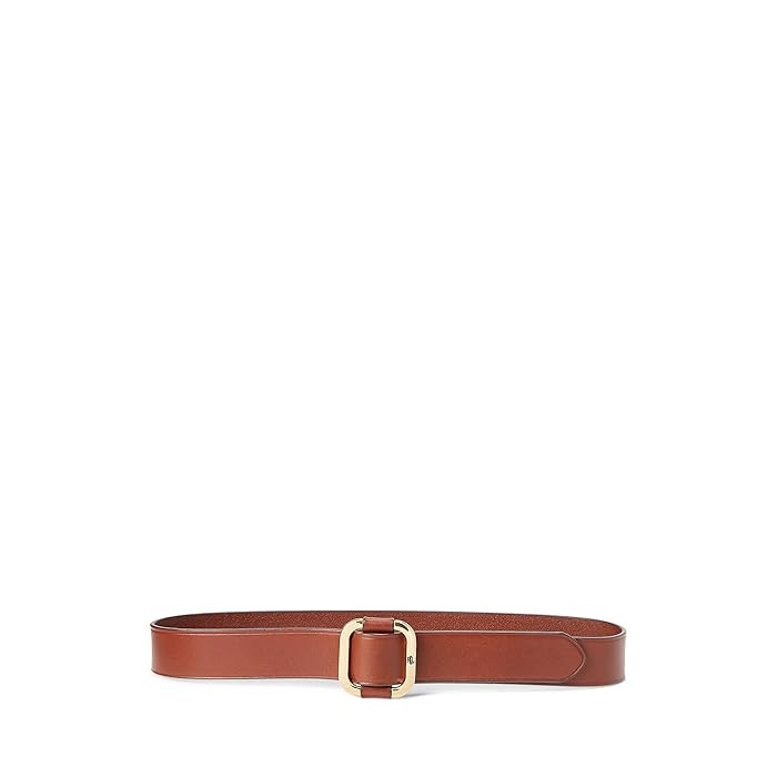 LAUREN Ralph Lauren Slide Buckle Leather Belt | Zappos