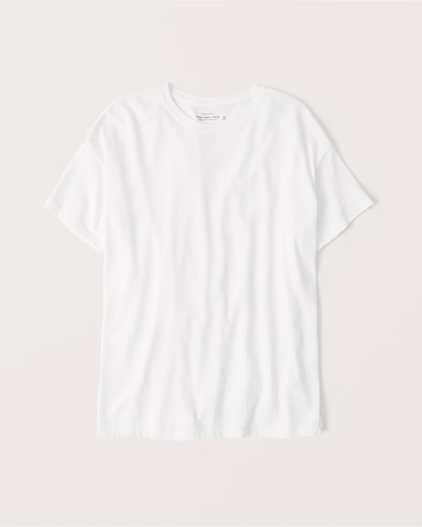 Oversized Boyfriend Tee | Abercrombie & Fitch (US)