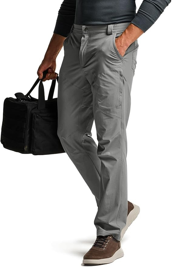 CQR Men's Quick Dry Tactical Pants, Water Resistant Outdoor Pants, Lightweight Stretch Cargo/Stra... | Amazon (US)