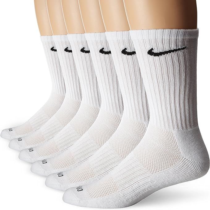 Nike Dri-FIT Crew Training Socks (Large/6 Pair) | Amazon (US)