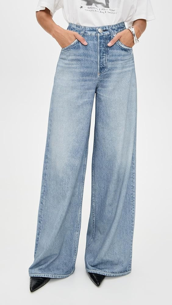 rag & Bone Women's Rb Miramar Terry Sofie Wide Pants, Raily, 28 at Amazon Women\u2019s Clothing s... | Amazon (US)