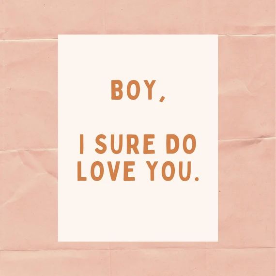 I Love You Print I Love You Wall Art Boys Room Neutral - Etsy | Etsy (US)