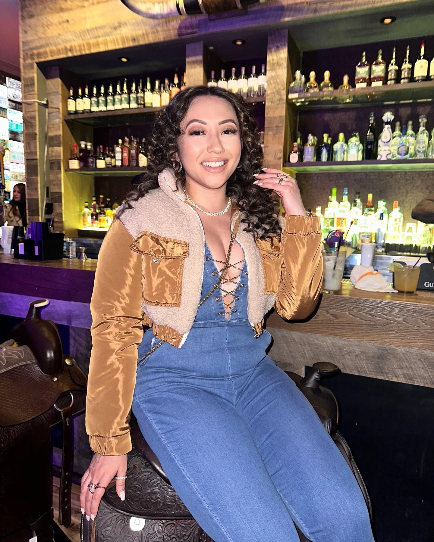 Not my first rodeo
•
•
•
Western style, cowgirl vibes, denim jumpsuit, cowgirl boots, bar outfit, girls night look, Nashville nights, western chic, Latina style, curvy fashion, Chicago nightlife, baddie cowgirl, southern glam, saddle up style, rodeo ready, country fashion, western baddie, nightlife outfit, statement boots, rustic glam