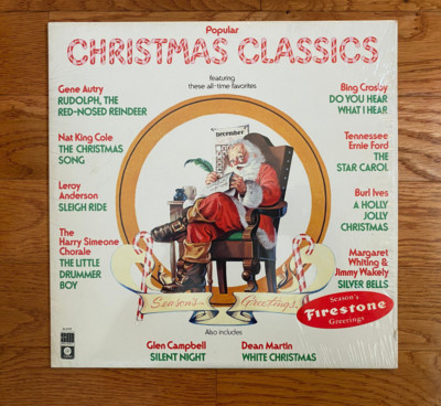 Popular Christmas Classics LP Capitol 1977 Firestone Bing Crosby Burl Ives  VG+ | eBay | eBay US
