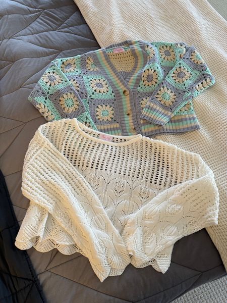 Crochet sweaters for spring! 

#LTKfindsunder50 #LTKfindsunder100